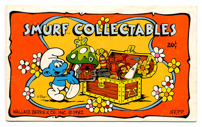 Smurf booklet cover